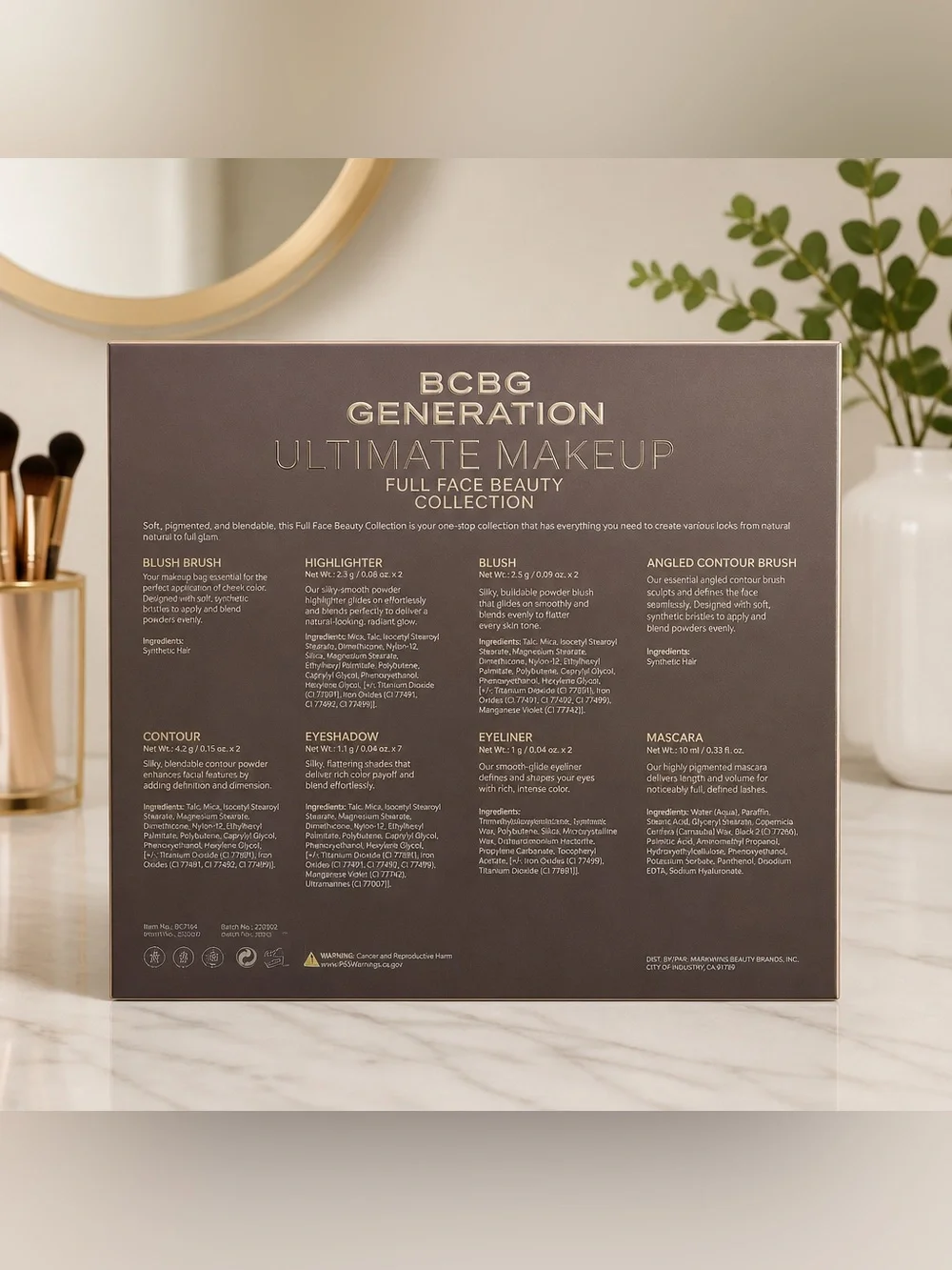 BCBGeneration Ultimate Makeup Collection Full Face Beauty Set NWT